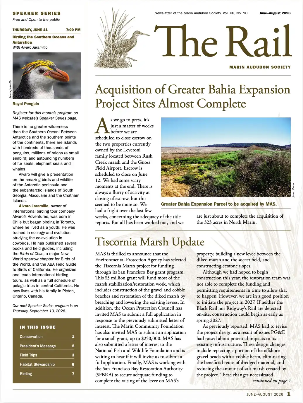 TheRail June front page